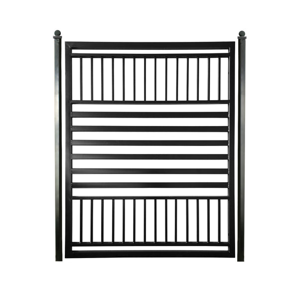 Aleko Steel Pedestrian Gate - Barcelona Style - 5 ft.