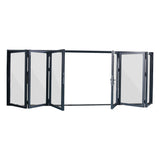 ERIS ALUMINUM BIFOLD DOOR – 216″ X 96″ OUTSWING (3R3L) BFO-21696-3R3L