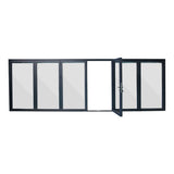 ERIS ALUMINUM BIFOLD DOOR – 216″ X 96″ OUTSWING (3R3L) BFO-21696-3R3L