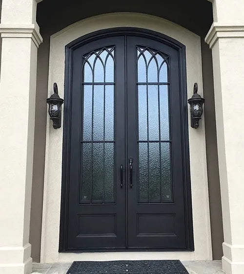DRAKE WROUGHT IRON DOUBLE DOOR WDD-46
