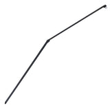 Aleko Replacement Left Arm for 10 x 8 Foot Black Retractable Awnings - Black