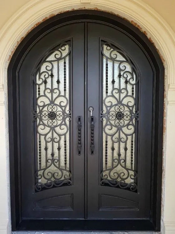 DRAKE WROUGHT IRON DOUBLE DOOR WDD-50