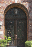DRAKE WROUGHT IRON DOUBLE DOOR WDD-80