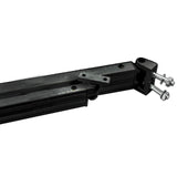 Aleko Replacement Right Arm for 12x10, 13x10, 16x10, and 20x10 Foot Black Retractable Awnings - Black