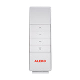 Aleko Single Channel Remote with LED Control - Half Cassette LED Awnings - Tubular Motor DM45RD AWRCLED-AP