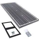 Aleko Dual Swing Gate Operator - GG1300/AS1300 AC/DC - Solar Kit 50W GG1300SOL-AP