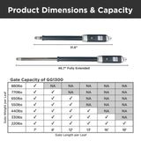 Dual Swing Gate Operator - GG1300U/AS1300U AC/DC - ETL Listed - Accessory Kit ACC4 GG1300UACC-AP