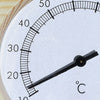 Aleko Wall-Mounted Pine Wood Thermometer and Hygrometer - KDS03-AP