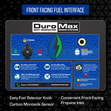 DuroMax 12,000 Watt Dual Fuel Portable HX Generator XP12000HX