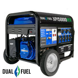 DuroMax 15000 Watt Electric Start Dual Fuel Portable Generator XP15000HX