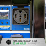DuroMax 15000 Watt Electric Start Dual Fuel Portable Generator XP15000HX