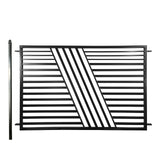 Aleko Steel Fence – Sofia Style – 8x5 ft.