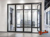 Drake ALUMINUM BIFOLD DOOR 108″ X 80″ INSWING (3R) BFI-10880-3R