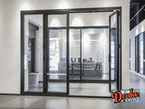 Drake Aluminum BiFold Door - 96″ x 96″ Inswing (3L) BFI-9696-3L