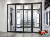 Drake Aluminum BiFold Door – 120″ x 80″ Inswing (1R3L) BFI-12080-1R3L