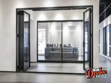 Drake Aluminum BiFold Door – 120″ x 80″ Inswing (1R3L) BFI-12080-1R3L