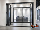 Drake ALUMINUM BIFOLD DOOR 108″ X 80″ INSWING (3R) BFI-10880-3R