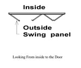 Eris Home Aluminum BiFold Door – 120″ x 80″ (1R3L) BFO-12080-1R3L