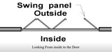Eris Home Aluminum BiFold Door – 144″ x 96″ Outswing (1R3L) BFO-14496-1R3L