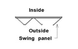 Eris Home Aluminum BiFold Door – 144″ x 80″ Outswing (1L3R) BFO-14480-1L3R