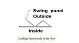 Eris Home Aluminum BiFold Door - 96″ x 80″ Outswing (3R) BFO-9680-3R