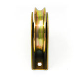 Aleko V-Groove Gate Wheel for V-Profile Sliding Gate Tracks 4 Inch GWHEEL4V-AP Parts for Driveway Gates