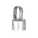 Aleko Galvanized Steel Chain Link Fence - Complete Kit - 4 x 50 Feet - 11.5 AW Gauge