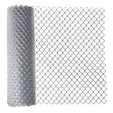 Aleko Galvanized Steel Chain Link Fence - Complete Kit - 6 x 50 Feet - 12.5 AW Gauge
