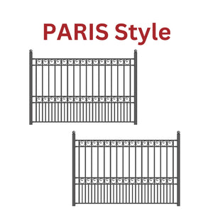 Aleko 2-Panel Fence Kit – PARIS Style – 8x5 ft. Each