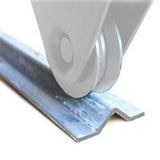 Aleko Aluminum Gate Inverted V Tracks 18 Feet Alv-Track18Ft-Ap Parts For Driveway Gates