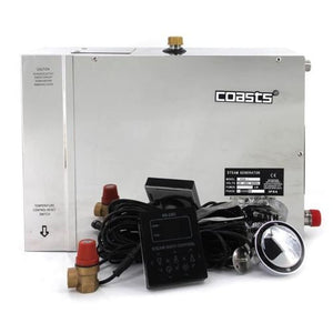 Aleko COASTS Steam Generator for Steam Saunas KS150 Controller KSA120M 12KW 240V KSA120M-AP Aleko Sauna Steam Generators