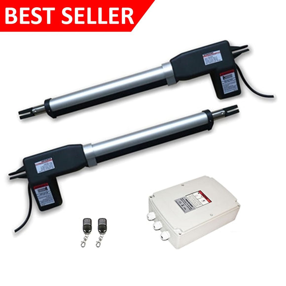 Aleko Dual Swing Gate Operator AS1200 AC/DC Basic Kit AS1200NOR-AP Dual Swing Gate Operator