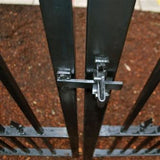 Aleko Galvanized Universal Steep Gate Latch Lm191-Ap Parts For Driveway Gates