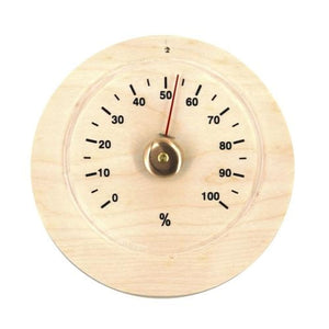 Aleko Handcrafted Sauna Hygrometer in Finnish Pine Wood WJ01-AP Aleko Sauna Accessories