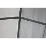 Aleko Heavy Duty Outdoor Canopy Event Tent with Windows - 13 X 26 FT - White PWT13X26-AP Supplies and Accessories