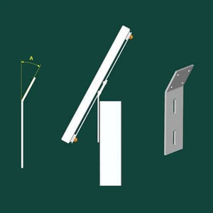 Aleko L-Bracket For Solar Panel Lm116L-Ap Solar Panels