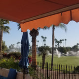 Aleko Motorized Retractable Patio Awning 13x10 Feet Sand AWM13X10SAND31-AP Motorized Retractable Awnings 13 x 10 Ft