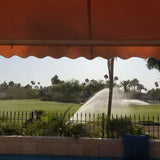 Aleko Motorized Retractable Patio Awning 13x10 Feet Sand AWM13X10SAND31-AP Motorized Retractable Awnings 13 x 10 Ft