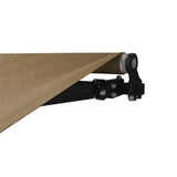 Aleko Motorized Retractable Patio Awning 20x10 Feet Sand AWM20X10SAND31-AP Motorized Retractable Awnings 20 x 10 Ft
