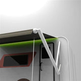 Aleko Motorized Retractable RV Awning 10 x 8 Feet Brown Fade RVAWM10X8BRN13-AP RV Awnings Motorized 10 x 8 Ft
