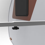 Aleko Motorized Retractable Rv Awning 16 X 8 Feet Brown Striped Rvawm16X8Brstr34-Ap Rv Awnings Motorized 16 X 8 Ft