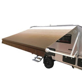 Aleko Motorized Retractable RV Awning 20 x 8 Feet Brown Fade RVAWM20X8BRN13-AP RV Awnings Motorized 20 x 8 Ft