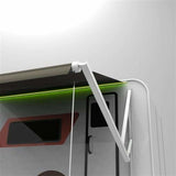 Aleko Motorized Retractable RV Awning 8 x 8 Feet Blue Fade RVAWM8X8BLUE24-AP RV Awnings Motorized 8 x 8 Ft