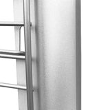 Aleko Outdoor Patio Pyramid Propane Space Heater with Adjustable Thermostat - 40,000 BTU - Silver EPHPSIL-AP Aleko Patio Heaters