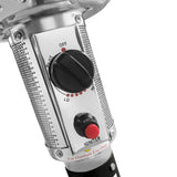 Aleko Outdoor Propane Patio Heater with Adjustable Thermostat - 44,000 BTU - Black EPHSBK-AP Aleko Patio Heaters