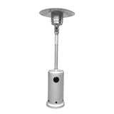 Aleko Outdoor Propane Patio Heater with Adjustable Thermostat - 44,000 BTU - Silver EPHSSIL-AP Aleko Patio Heaters