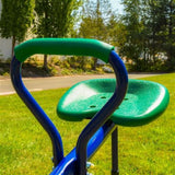 Aleko Outdoor Sturdy Child 360-Degree Spinning Seesaw Play Set Green BSW06-AP Fun Zone