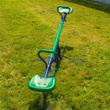 Aleko Outdoor Sturdy Child 360-Degree Spinning Seesaw Play Set Green BSW06-AP Fun Zone
