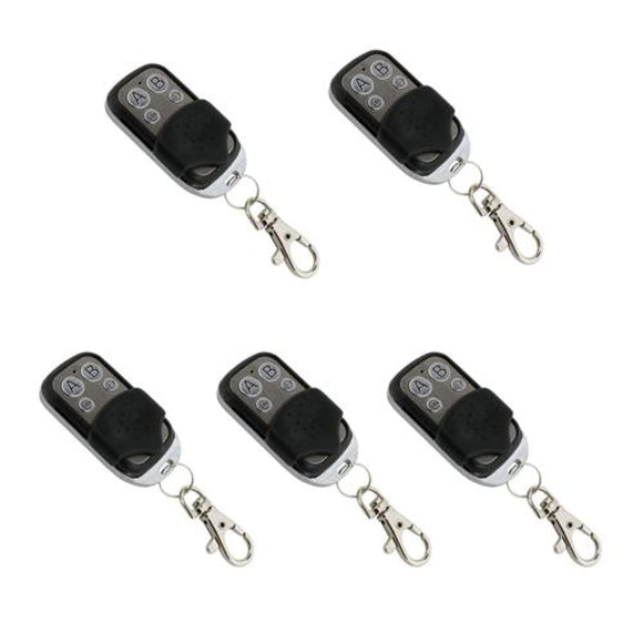 Aleko Remote Control Transmitter For Gate Opener 4-Channel Lm124 Lot Of 5 5Lm124-Ap Remotes