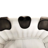 Aleko Removable 3-Piece Headrest and Drink Holder Set for Inflatable Hot Tub Spa Black HTACCBK-AP Hot Tub Accessories